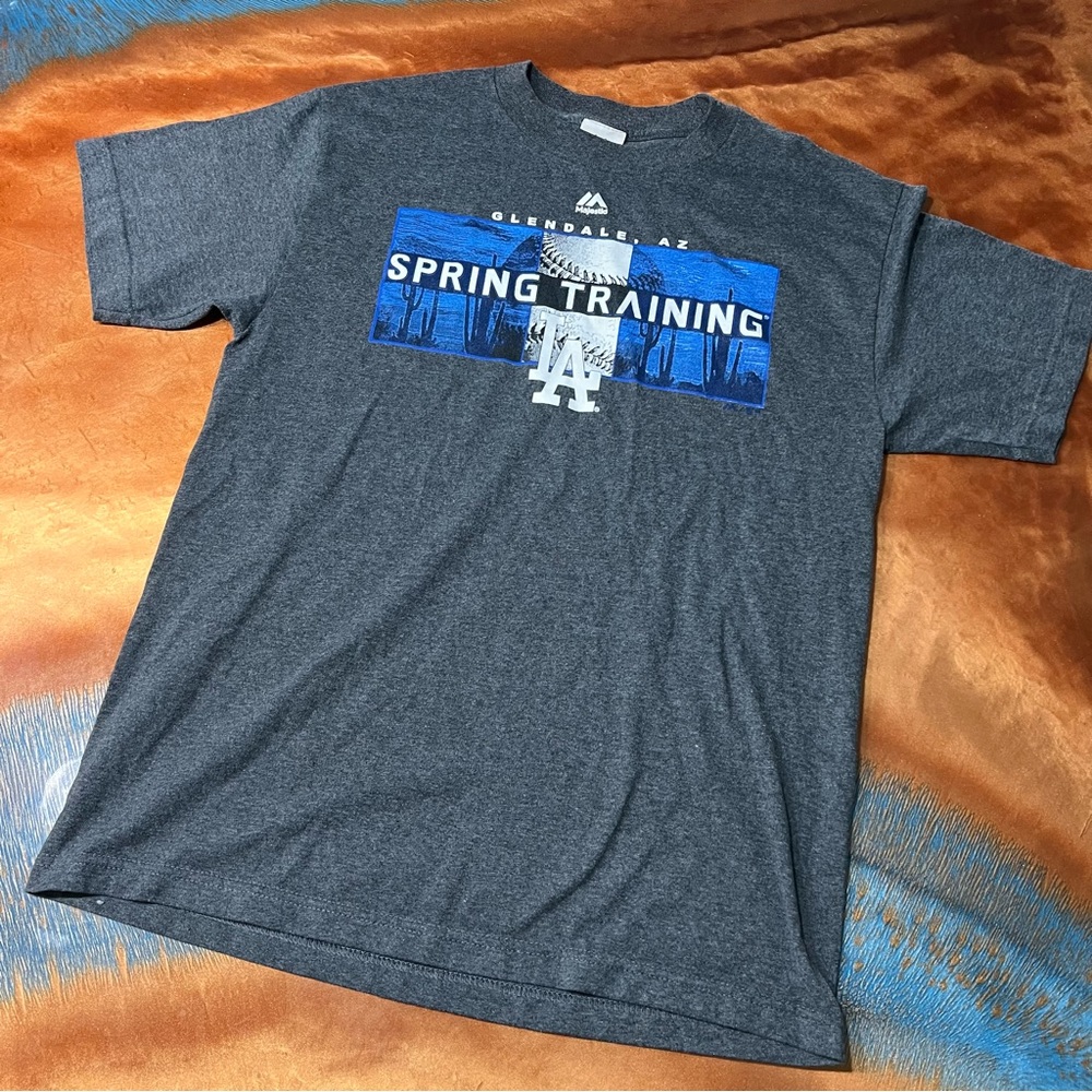 Majestic LA Dodgers Spring Training Glendale, Arizona T-Shirt Medium
